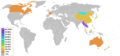 Buddhism percentage by country2.png